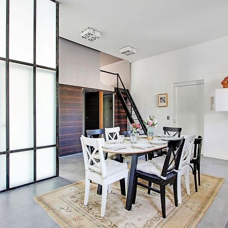 Ferienwohnung Superbe Loft 2Br - Buttes Chaumont Paris Exterior foto