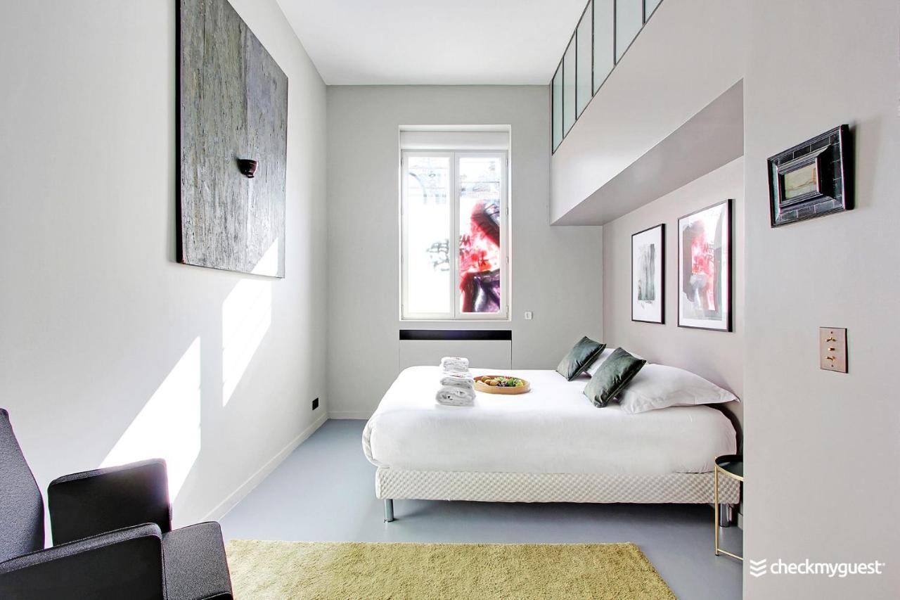 Ferienwohnung Superbe Loft 2Br - Buttes Chaumont Paris Exterior foto